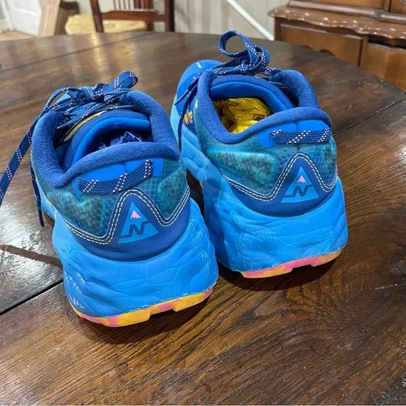 Womens New Balance Fresh Foam More Tr V2 Serene Blue/Vibrant Apricot 10 D Wide - Picture 4 of 10